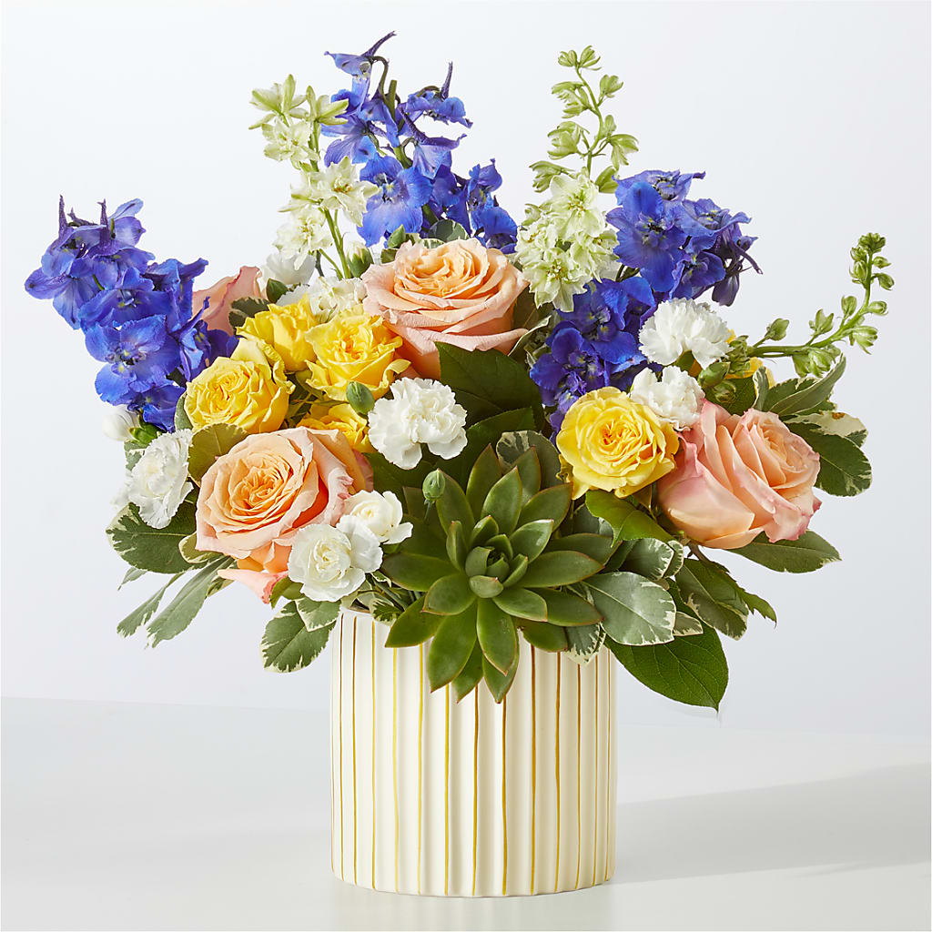 Cobalt Reverie Bouquet – Coach House Floral Inc, Canal Fulton OH