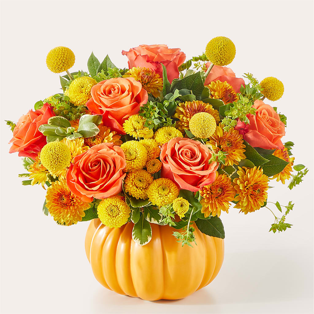 Gourdgeous Pumpkin – Coach House Floral Inc, Canal Fulton OH