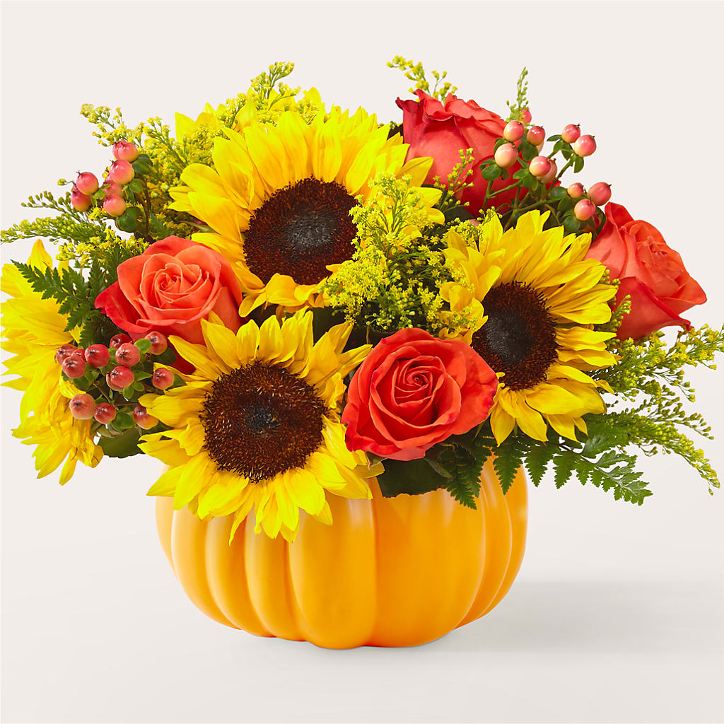 Pick of the Patch Pumpkin Bouquet – Coach House Floral Inc, Canal Fulton OH