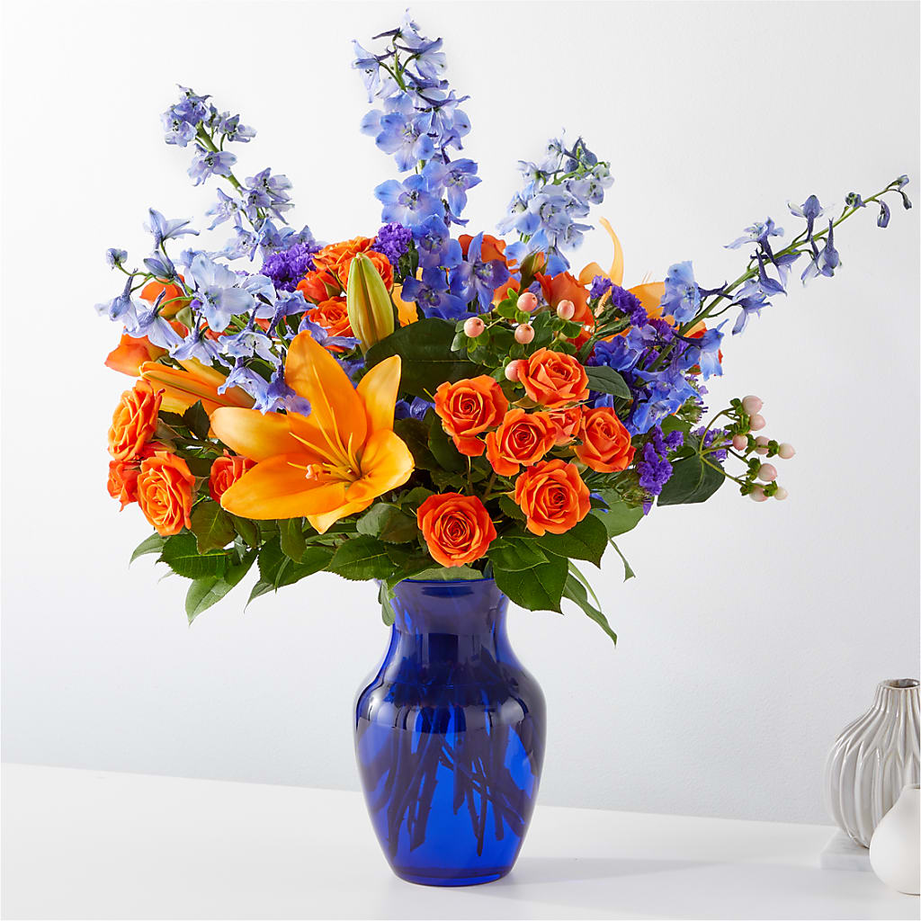 Radiant Citrus Bouquet – Coach House Floral Inc, Canal Fulton OH