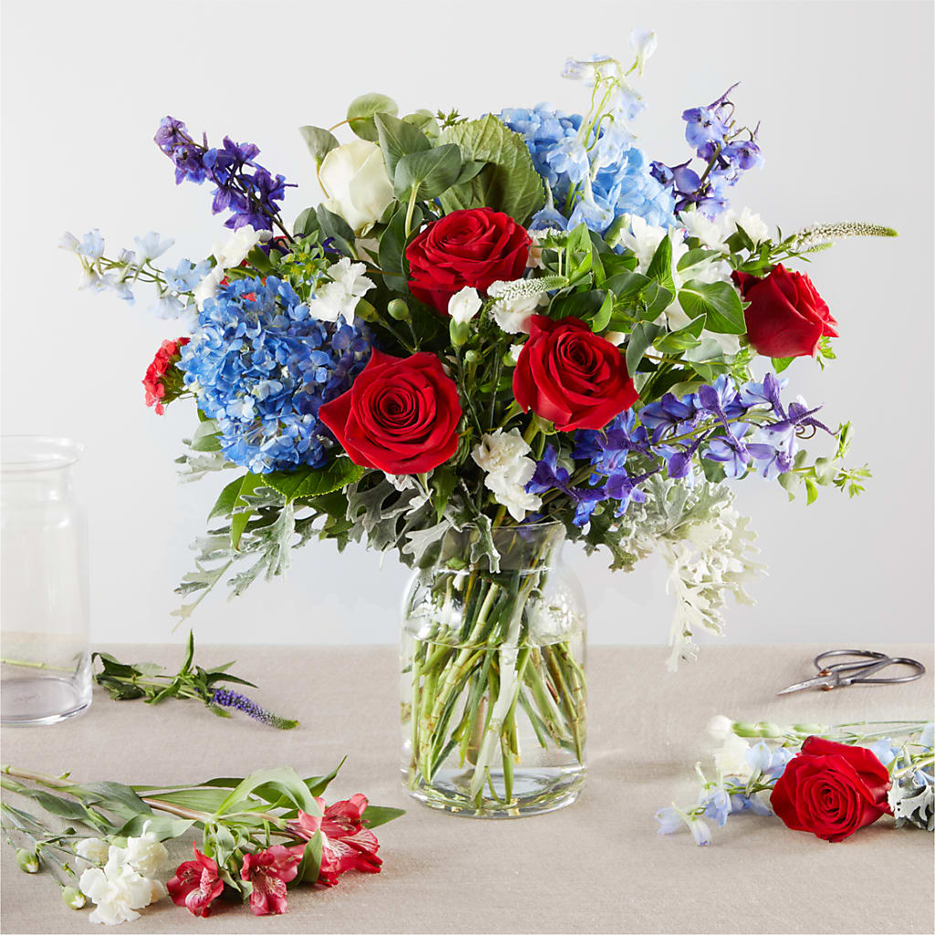 Star Spangled - A Florist Original – Coach House Floral Inc, Canal Fulton OH