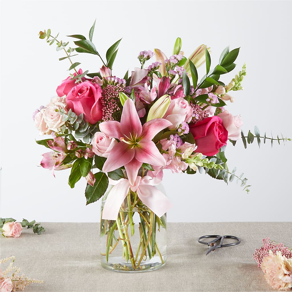 Pink Ribbon - A Florist Original – Coach House Floral Inc, Canal Fulton OH