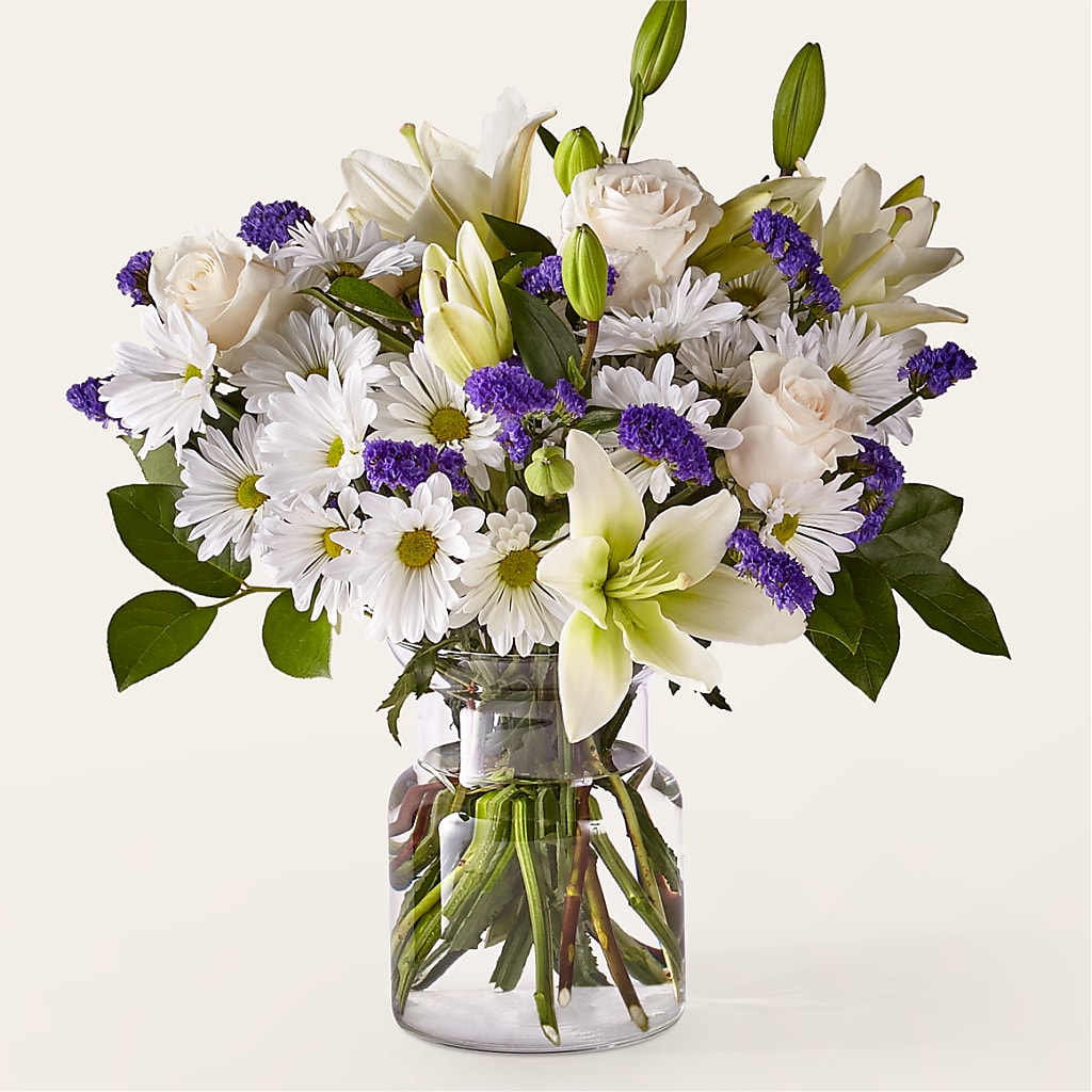 Beyond Blue Bouquet – Coach House Floral Inc, Canal Fulton OH