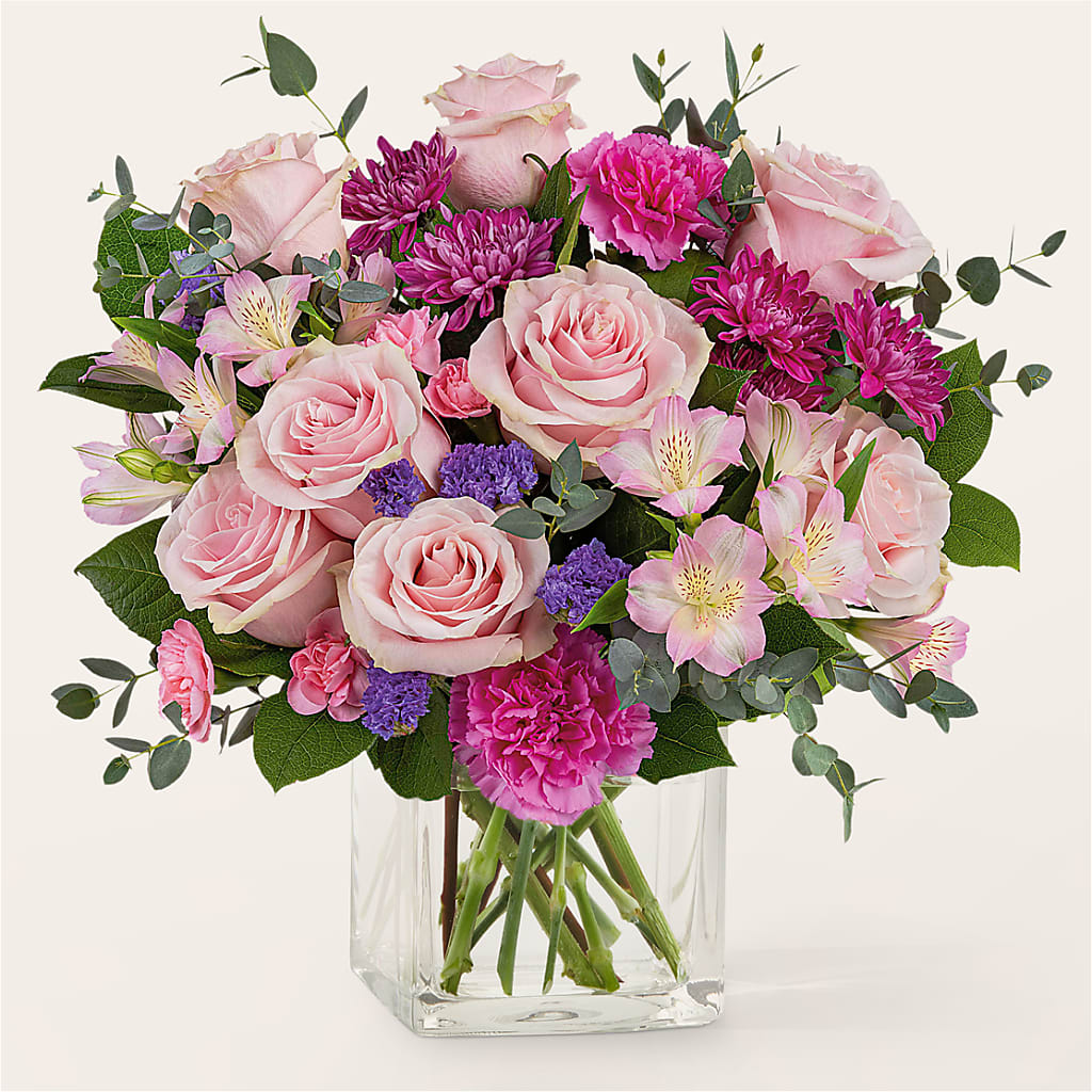 Rosy Radiance Bouquet – Coach House Floral Inc, Canal Fulton OH