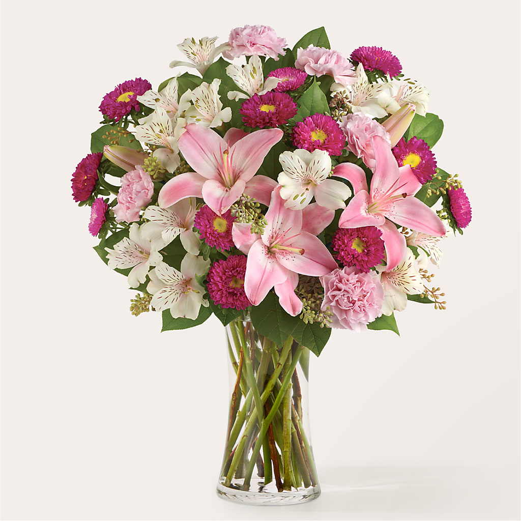 Feeling Fuchsia Bouquet – Coach House Floral Inc, Canal Fulton OH