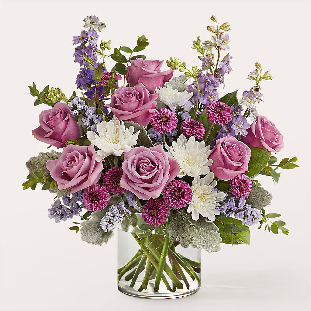 Violet Frost Bouquet – Coach House Floral Inc, Canal Fulton OH