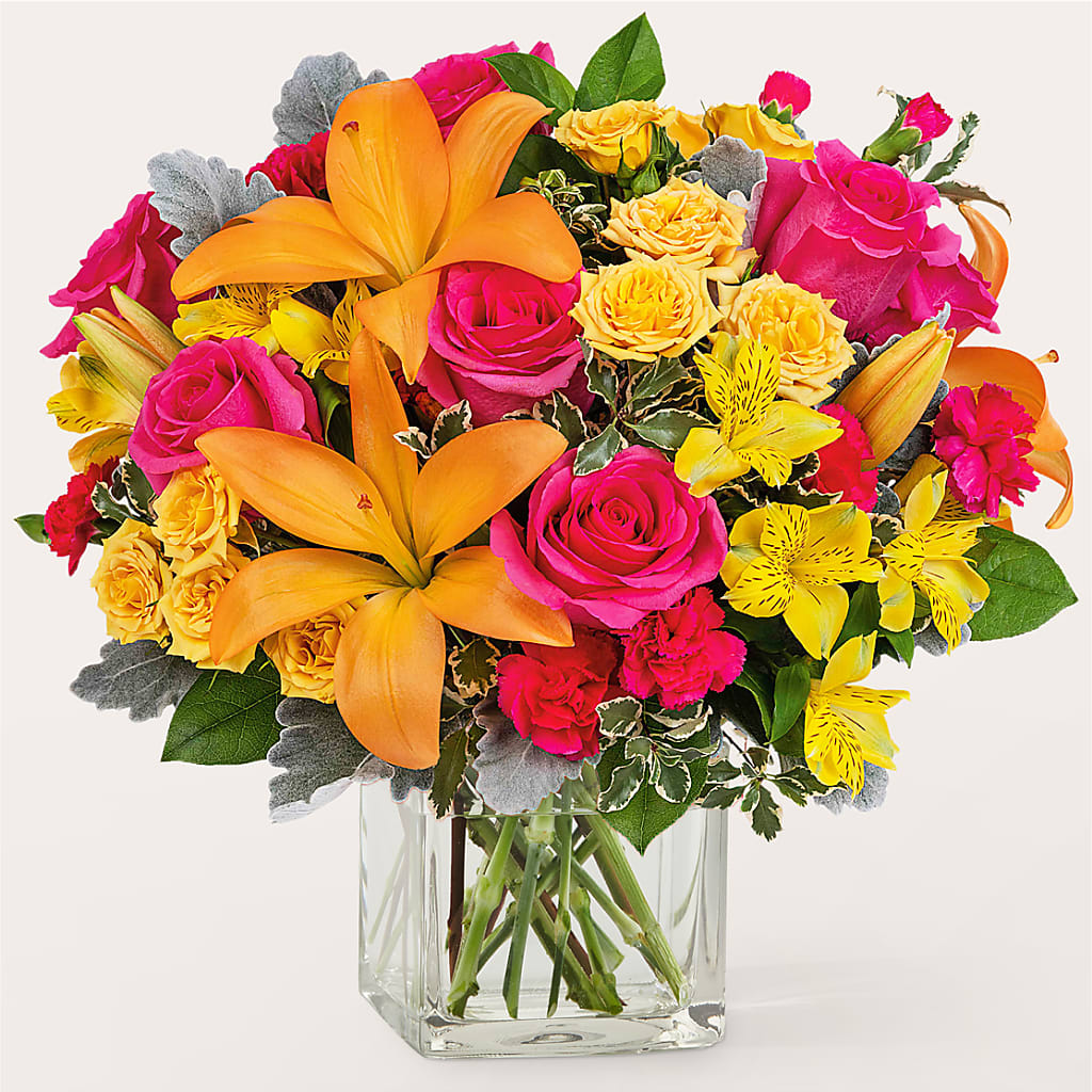 To the Tropics Bouquet – Coach House Floral Inc, Canal Fulton OH