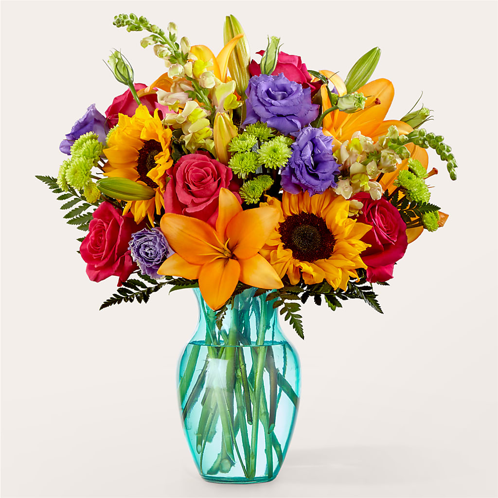 Double Rainbow Bouquet – Coach House Floral Inc, Canal Fulton OH