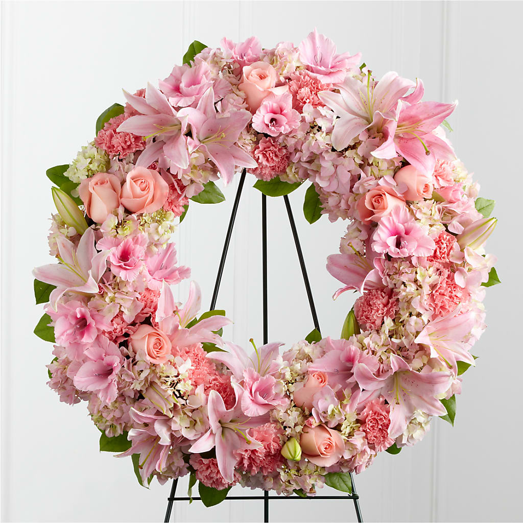 Loving Remembrance Wreath – Coach House Floral Inc, Canal Fulton OH