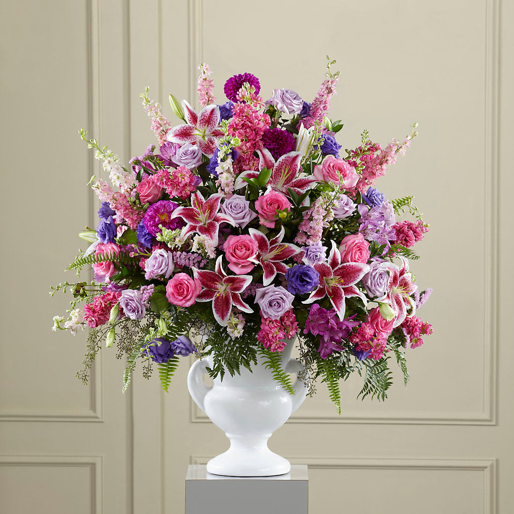 Peaceful Tribute Arrangement – Coach House Floral Inc, Canal Fulton OH
