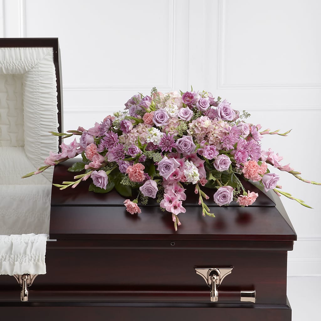 Immorata Casket Spray – Coach House Floral Inc, Canal Fulton OH