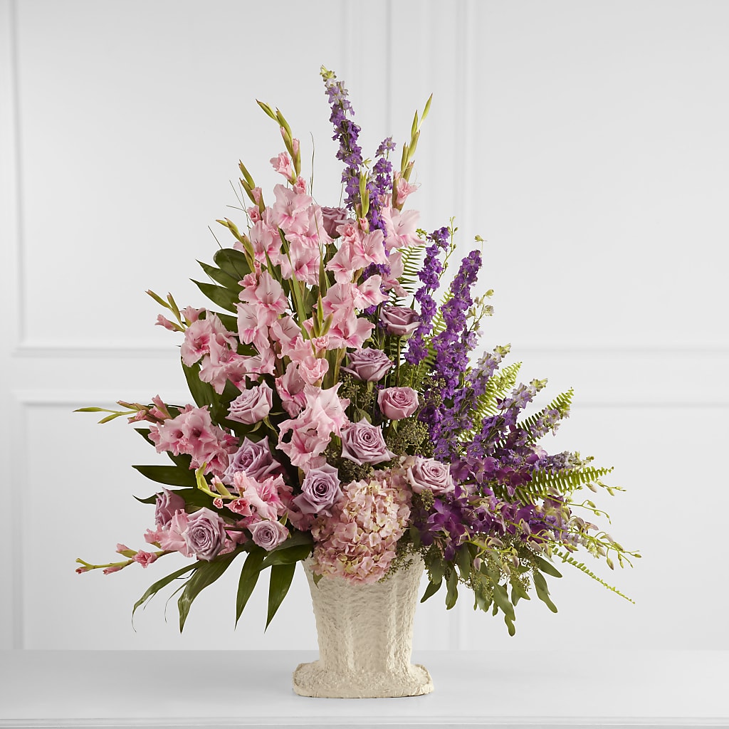 Flowing Garden Arrangement – Coach House Floral Inc, Canal Fulton OH
