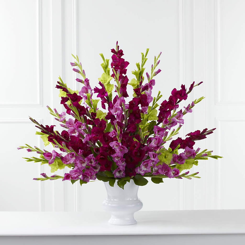 Solemn Offering Arrangement – Coach House Floral Inc, Canal Fulton OH