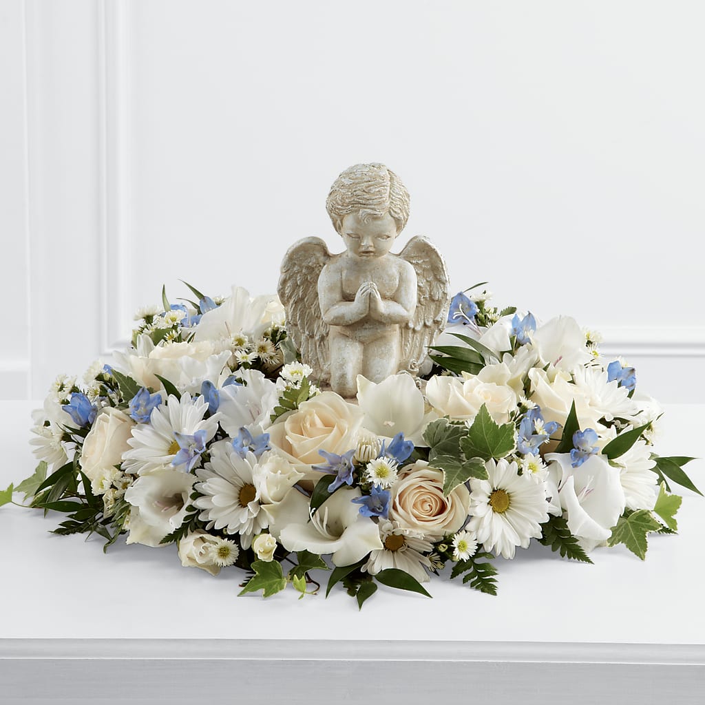 Little Angel Ring of Flowers – Coach House Floral Inc, Canal Fulton OH