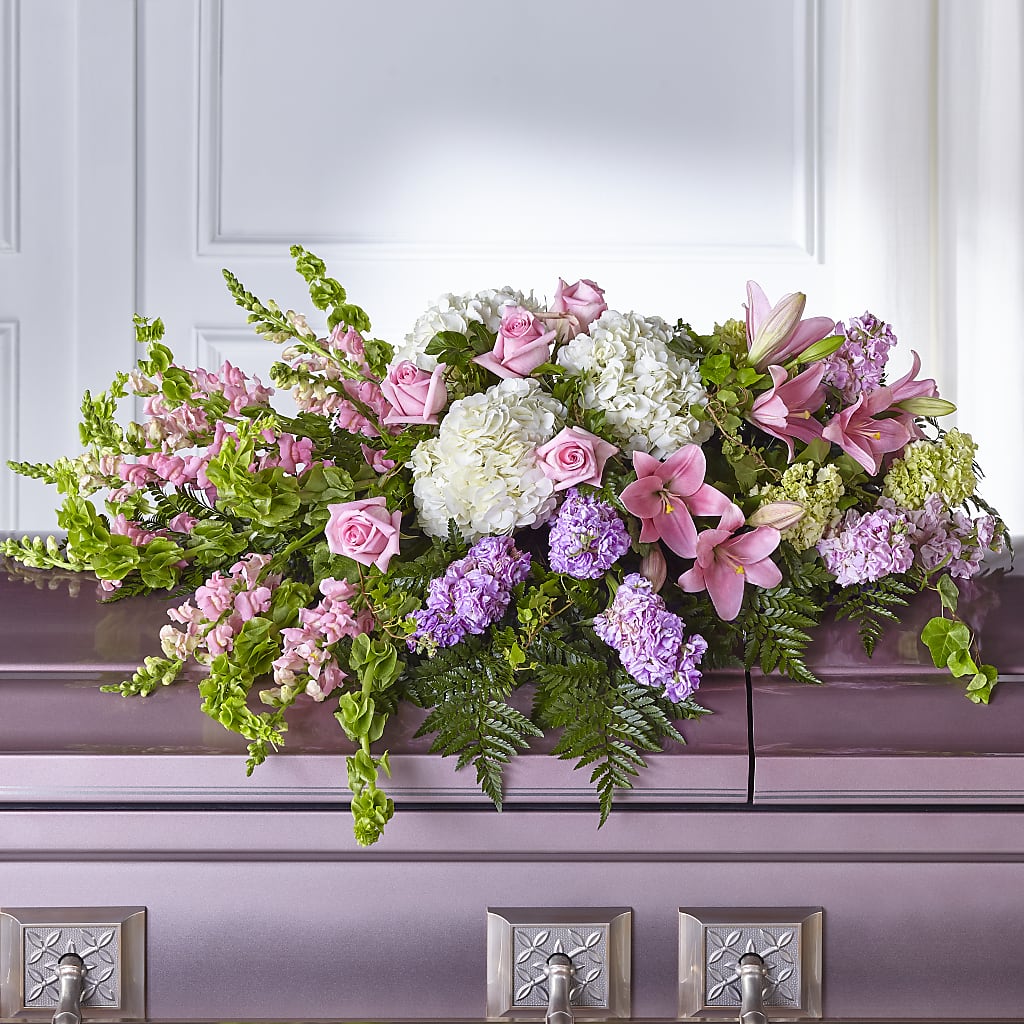 Life's Gratitude Casket Spray – Coach House Floral Inc, Canal Fulton OH