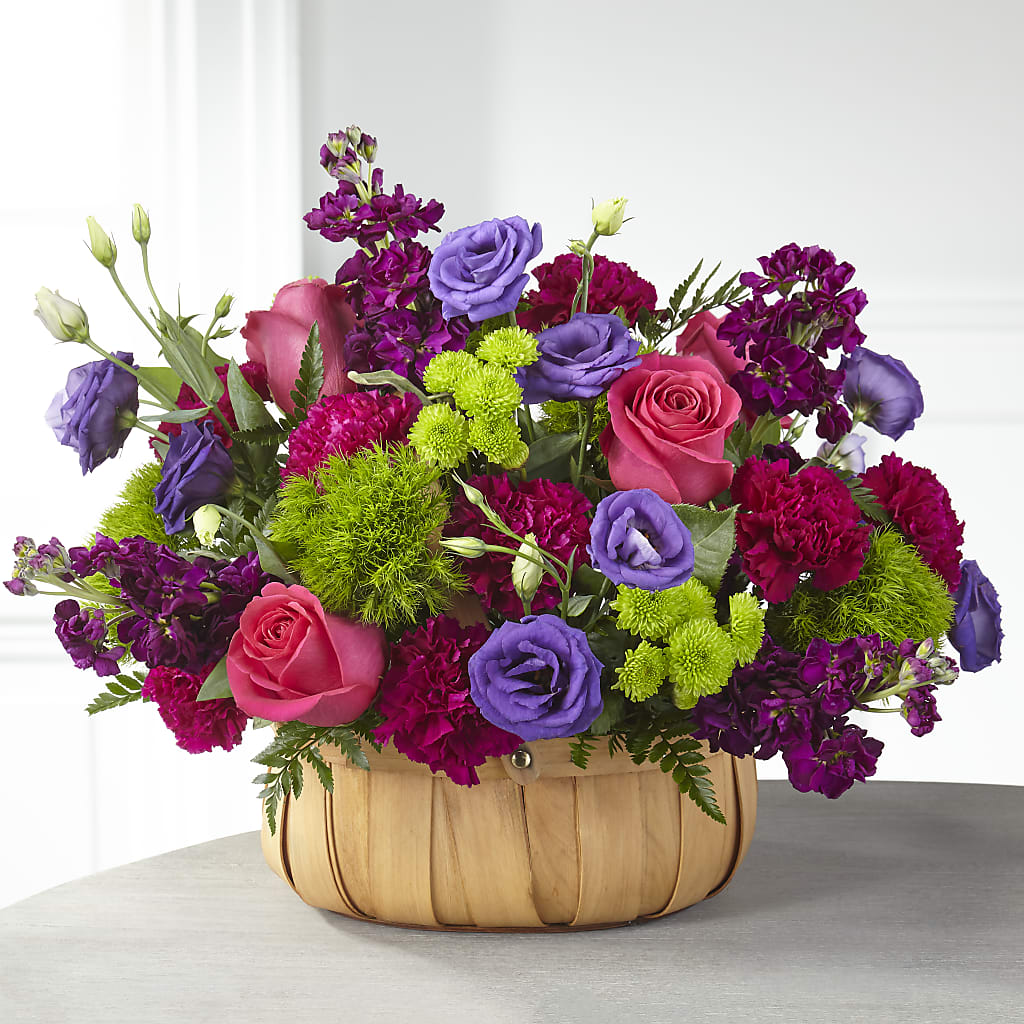 Serene Sanctuary Basket – Coach House Floral Inc, Canal Fulton OH