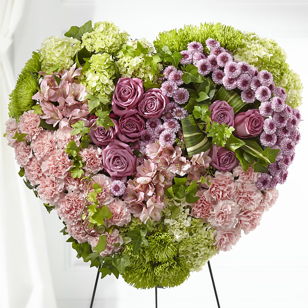 Heartwarming Standing Heart – Coach House Floral Inc, Canal Fulton OH