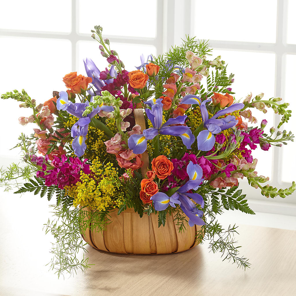 Garden of Life Basket – Coach House Floral Inc, Canal Fulton OH