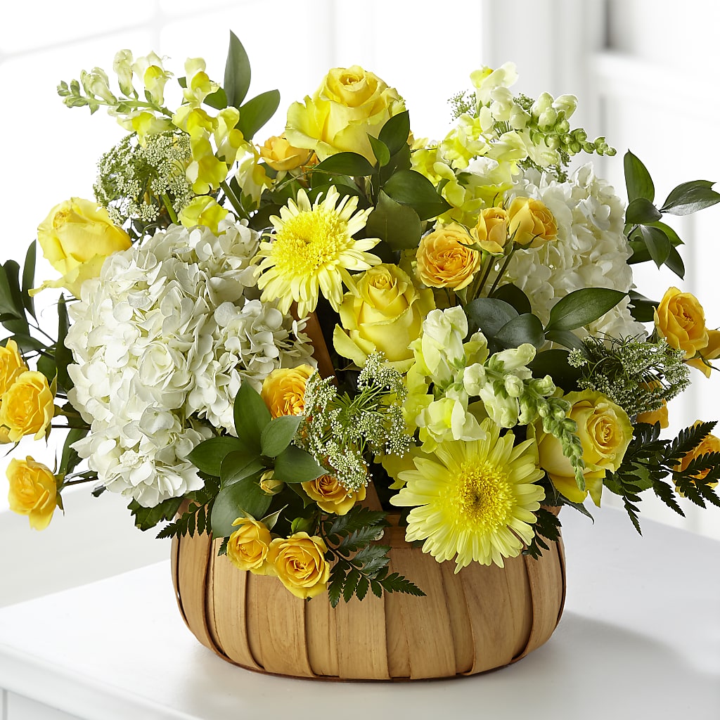 Rustic Remembrance Basket – Coach House Floral Inc, Canal Fulton OH