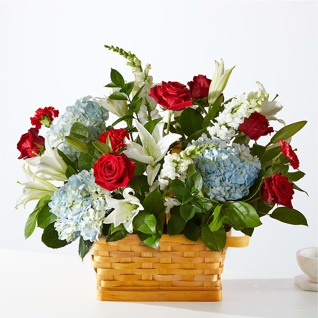 Greater Glory Basket – Coach House Floral Inc, Canal Fulton OH