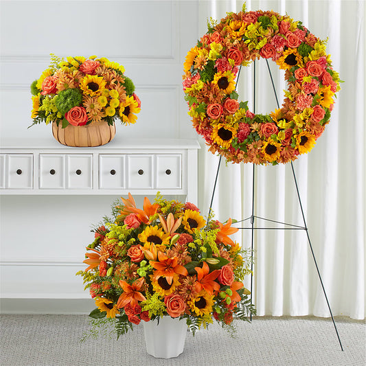 Heart of Gold Bundles – Coach House Floral Inc, Canal Fulton OH