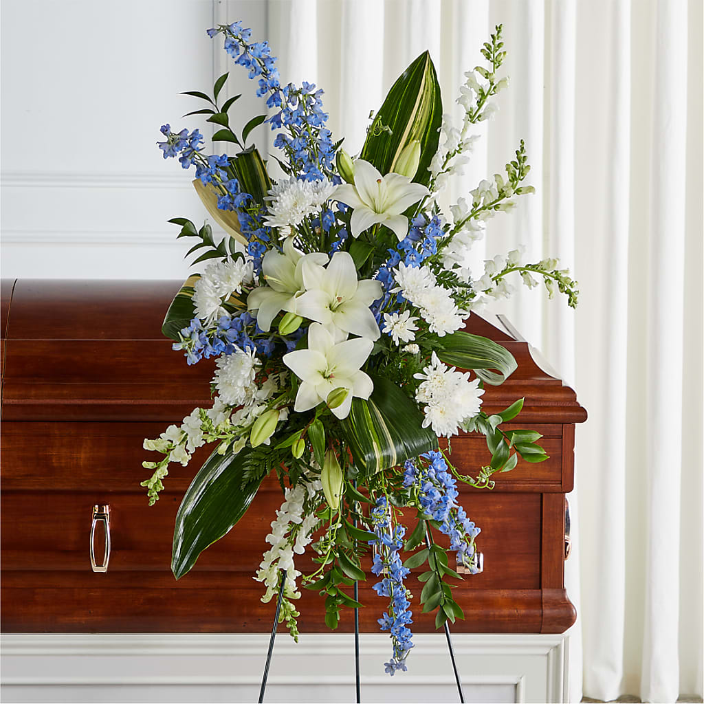 Eternal Impressions Standing Spray – Coach House Floral Inc, Canal Fulton OH