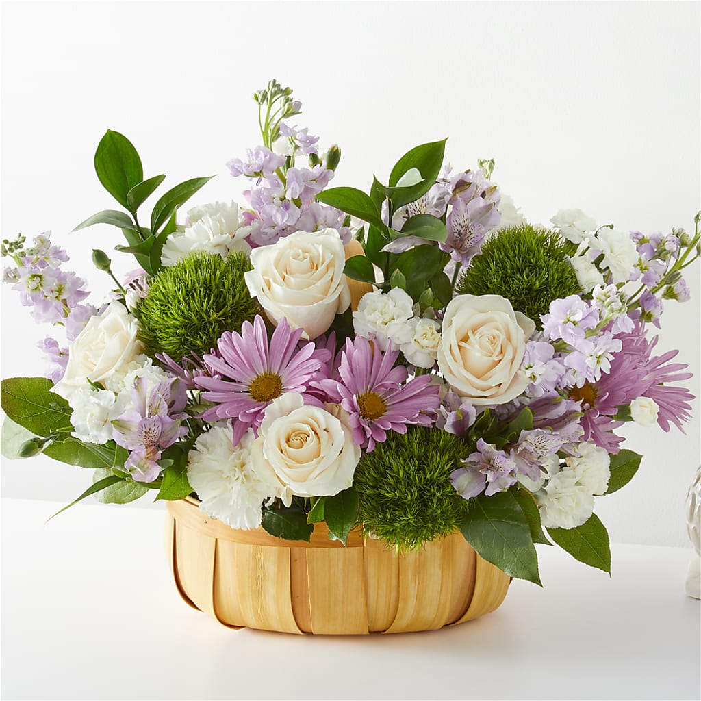 Peace & Love Basket – Coach House Floral Inc, Canal Fulton OH
