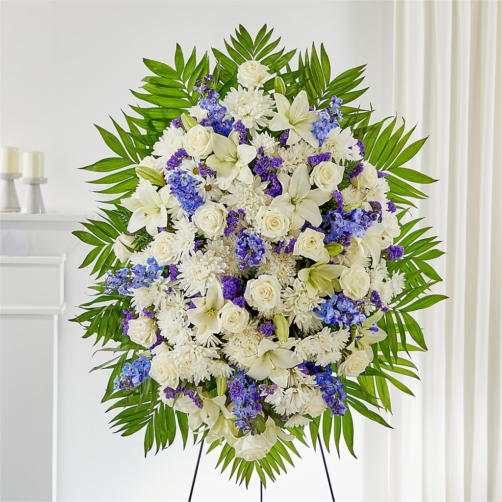 At Rest Standing Spray – Coach House Floral Inc, Canal Fulton OH