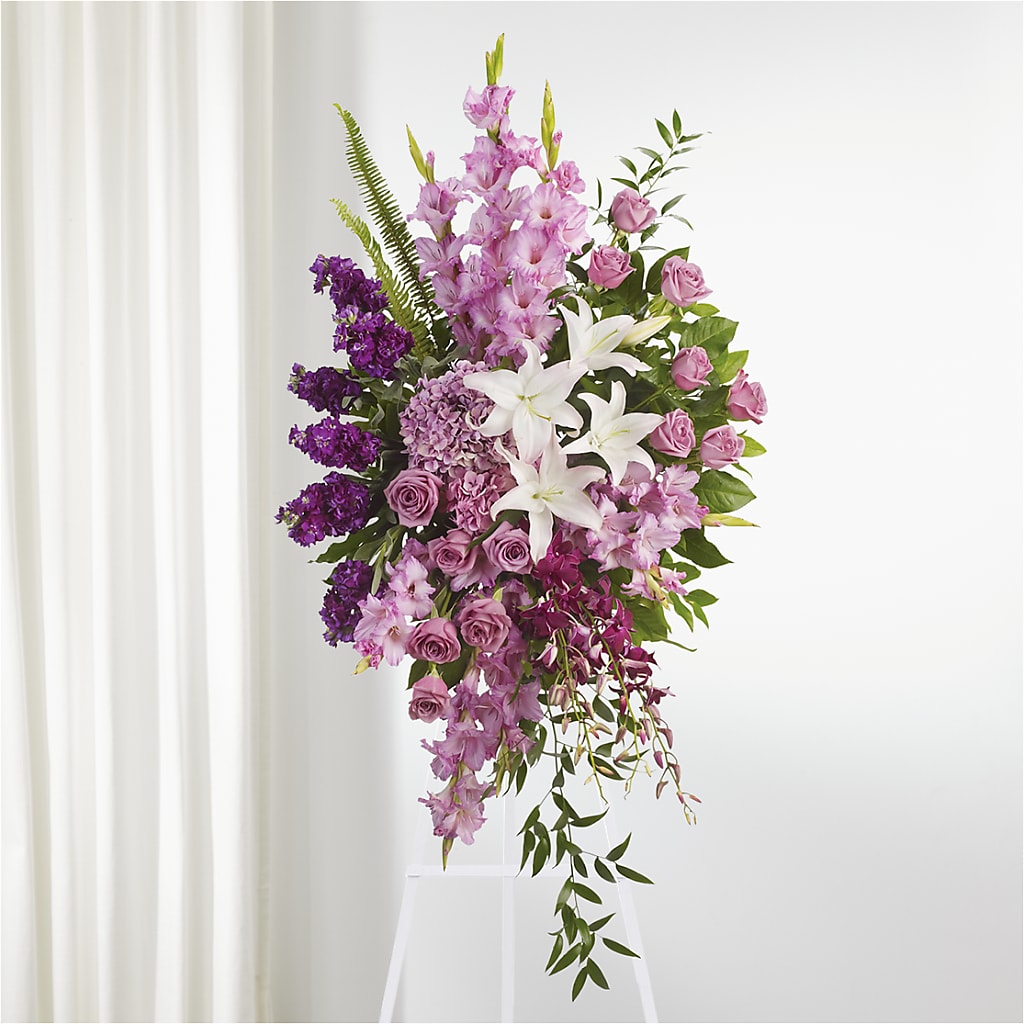 Never Alone Standing Spray – Coach House Floral Inc, Canal Fulton OH