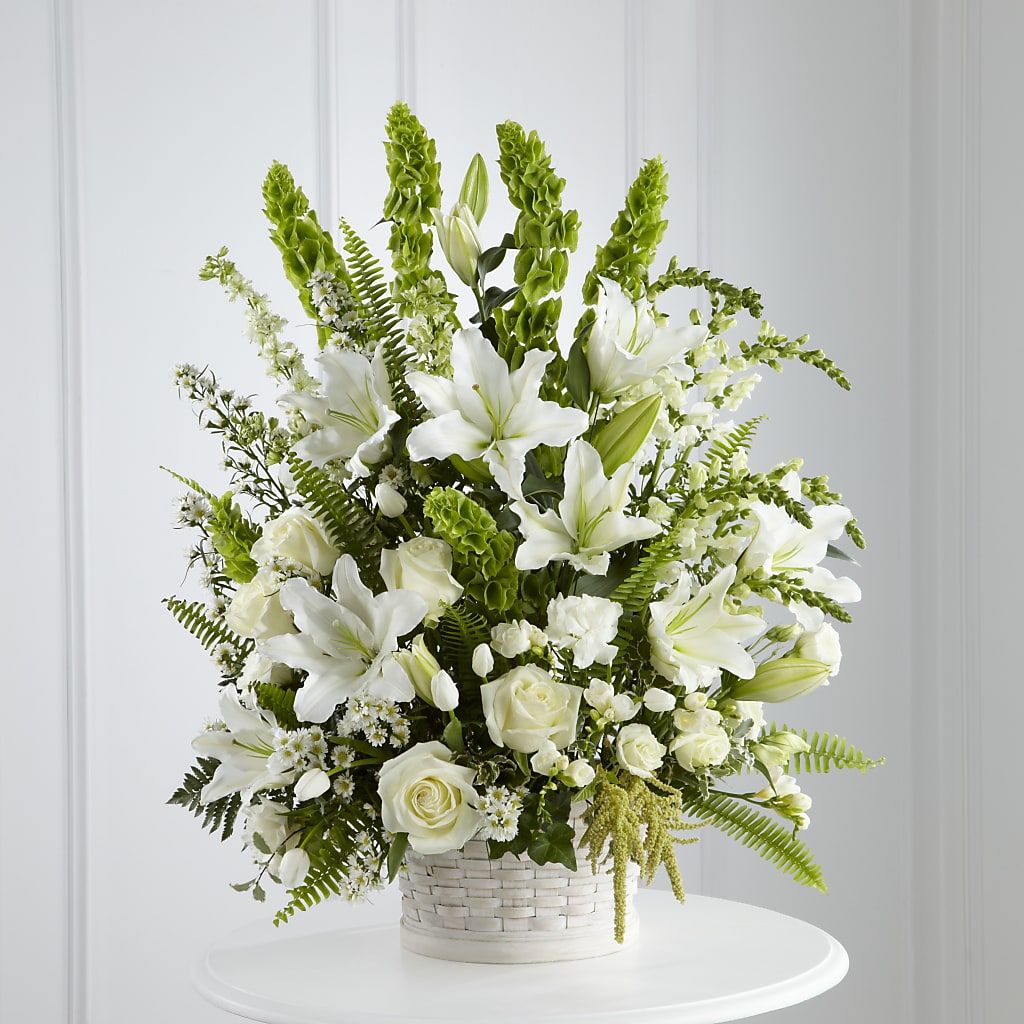 In Our Thoughts Arrangement – Coach House Floral Inc, Canal Fulton OH
