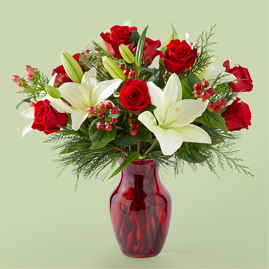 Evergreen Delight Bouquet – Coach House Floral Inc, Canal Fulton OH