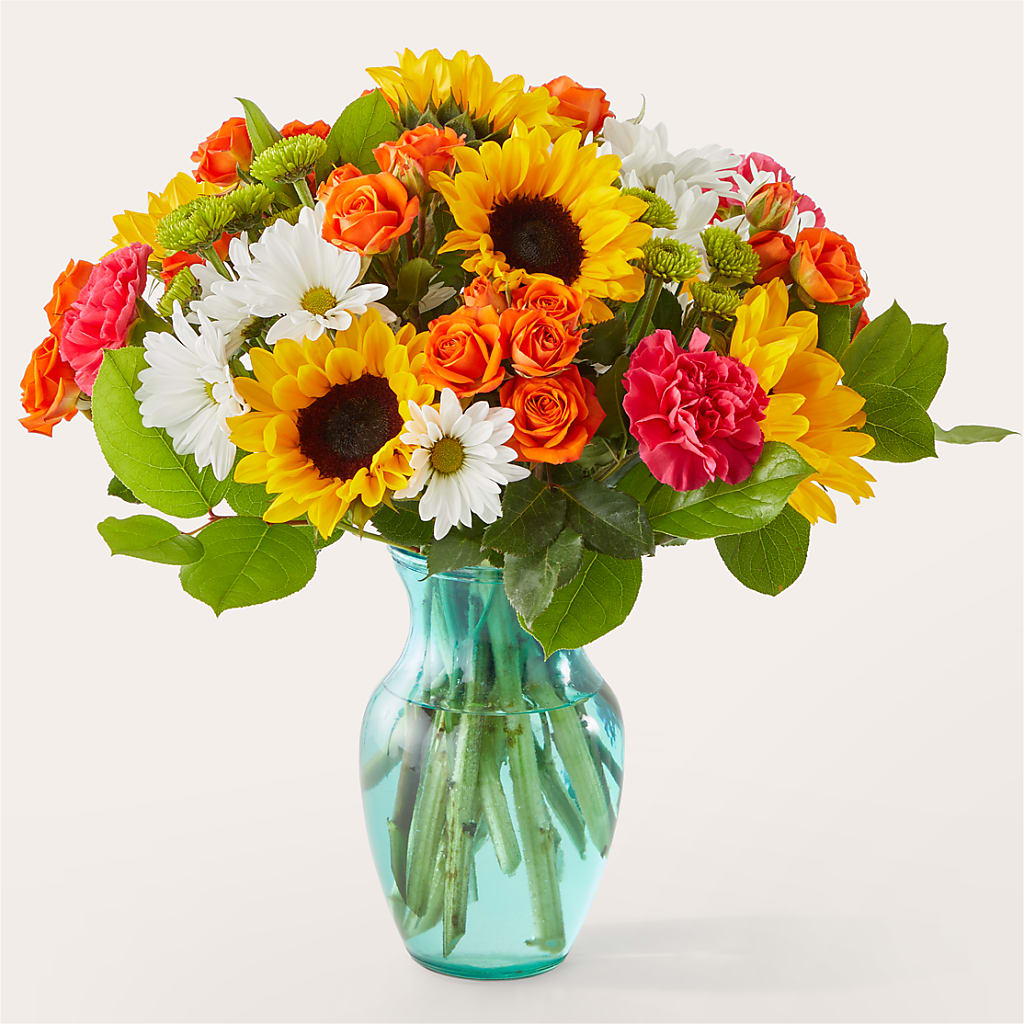 Sun-drenched Blooms Bouquet – Coach House Floral Inc, Canal Fulton OH