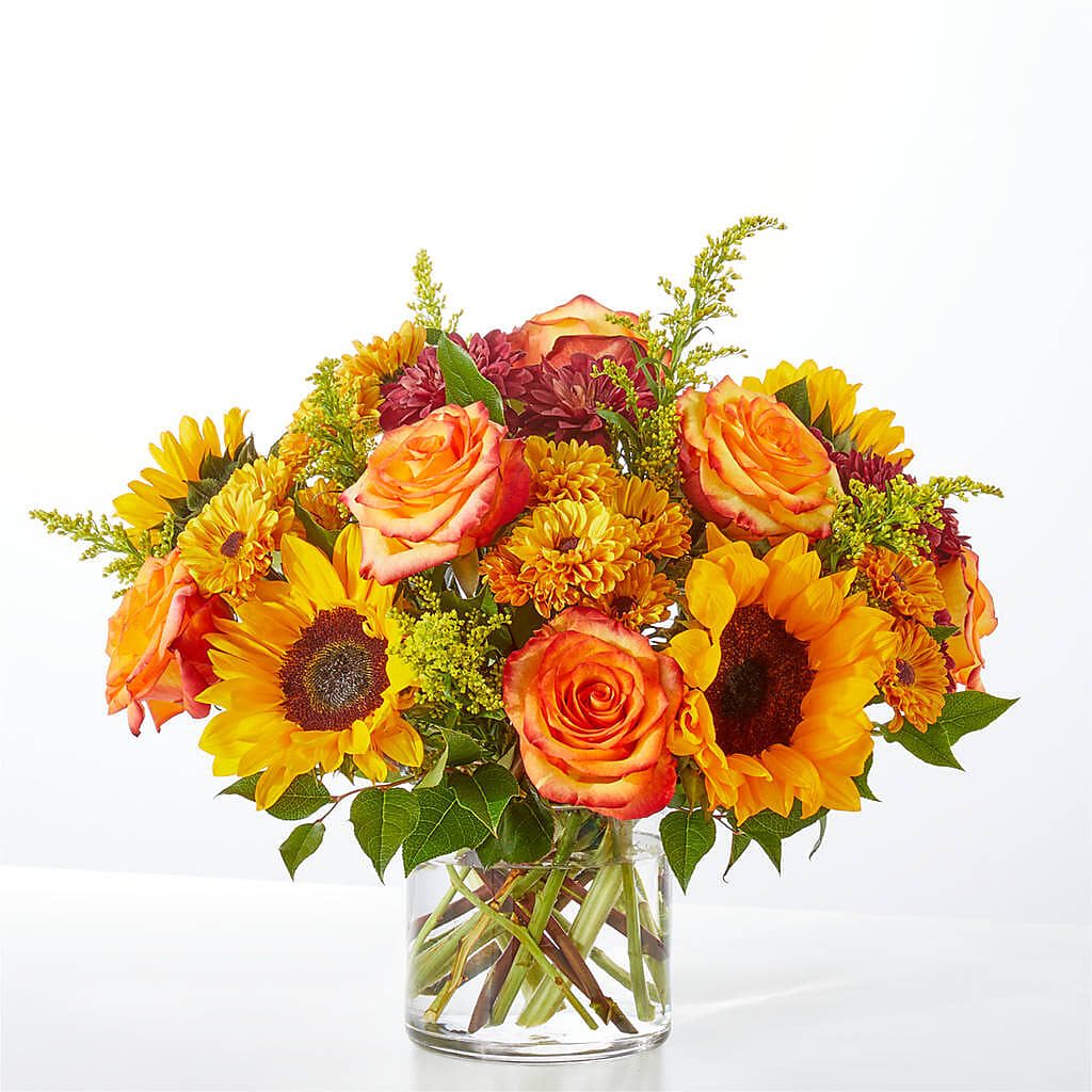 Flannel Scarf Bouquet – Coach House Floral Inc, Canal Fulton OH