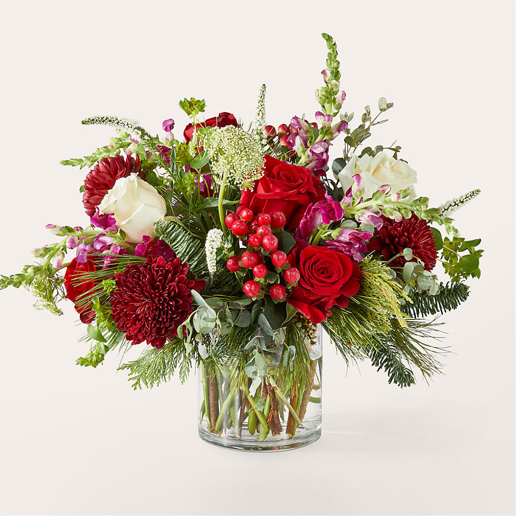 Cranberry Fizz Bouquet – Coach House Floral Inc, Canal Fulton OH