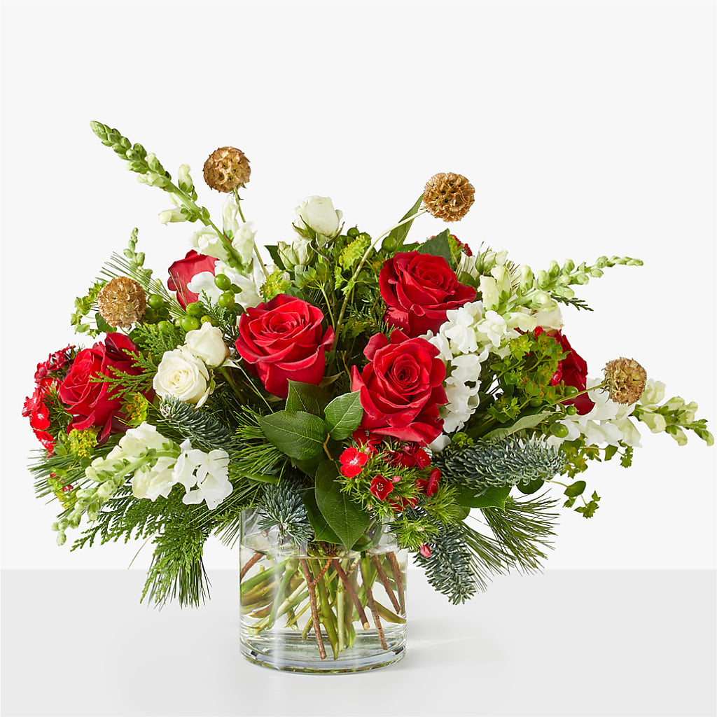 Deck the Halls Bouquet – Coach House Floral Inc, Canal Fulton OH