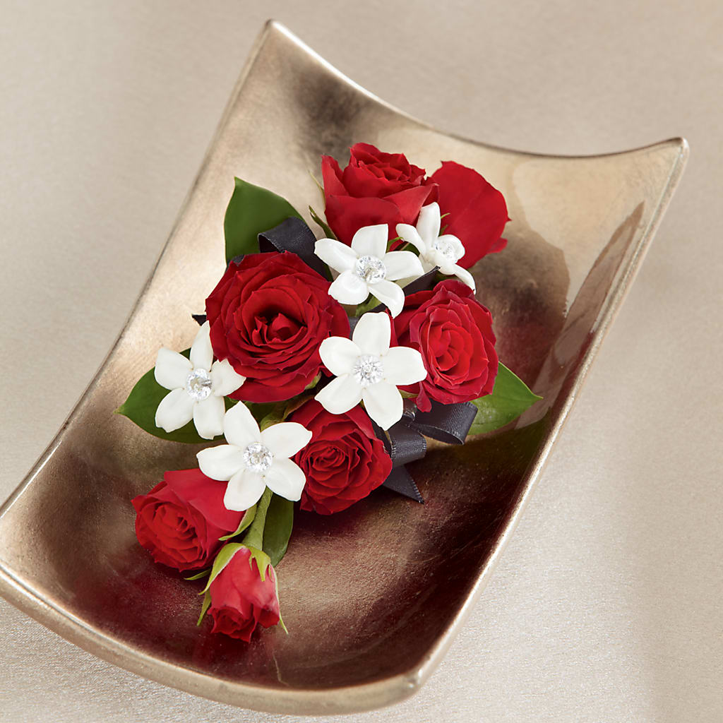 Poetry Corsage – Coach House Floral Inc, Canal Fulton OH