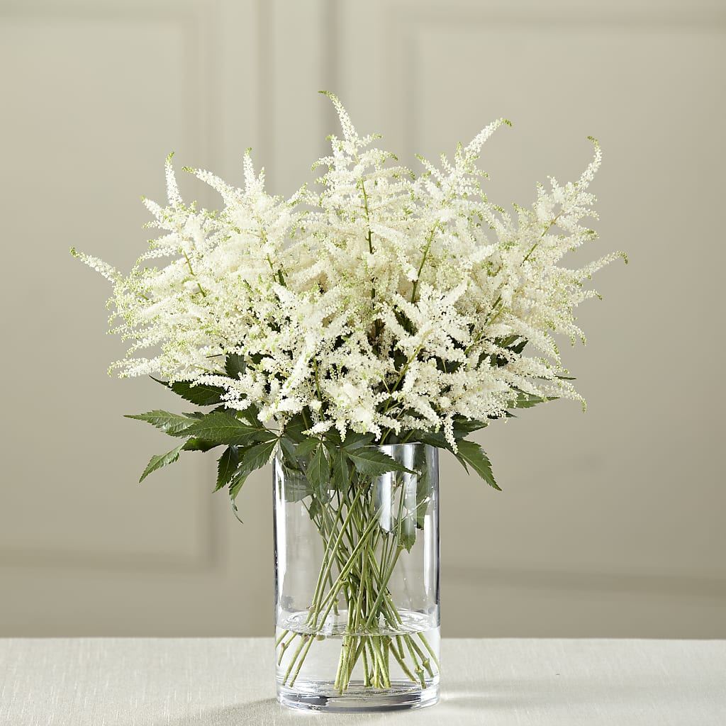 White Astilbe Bouquet – Coach House Floral Inc, Canal Fulton OH